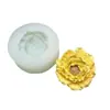 Estilo Popular: Molde de Silicona con Forma de Peonía, Hibisco, Loto, Rosa para Decoración de Pasteles, Fondant, Chocolate Casero