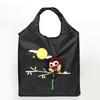 Bolsa de Compras Plegable para Supermercado, Bolsa de Almacenamiento de Regalo de Poliéster con Dibujos Animados Tridimensionales, Bolsa Publicitaria Portátil, Bolsa Ecológica