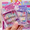 Colección de Cuentos de Hadas de Estrellas y Lunas Creativas, Pegatinas 3D para Uñas Portables Autoadhesivas, Pegatinas Lindas para Uñas estilo Niña