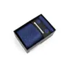 Corbata de hombre de venta caliente transfronteriza, Corbata de jacquard bordada de alta gama atada a mano, Corbata de 8 cm en caja de regalo