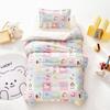 Juego de Tres Piezas de Edredón de Algodón Puro Clase A para Jardín de Niños Juego de Seis Piezas de Ropa de Cama para Niños Ropa de Cama para Bebé para Siesta Ropa de Cama para Jardín de Niños