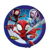 Set de Decoración de Fiesta de Cumpleaños de Spider-Man Superhéroe y Sus Asombrosos Amigos Servilletas de Papel y Platos Suministros