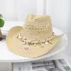 Sombrero de sol para viajes al aire libre y playa, sombrero de protección solar, nuevo sombrero de paja estilo vaquero occidental de Amazon para hombres y mujeres