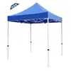 Tenda de Feira Toldo Guarda-Sol Dobrável Retrátil Guarda-chuva Grande Quadrado Impermeável Abrigo de Estacionamento Feira Noturna Guarda-Sol de Quatro Pernas Toldo