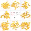 Larga duración no se desvanece Arena dorada de Vietnam Jinyi Yuyu comida para ser título dorado calabaza atrapasueños red a través de agujero accesorios DIY pulsera femenina