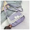 Bolso Texturizado para Mujer Moda Nueva Primavera y Verano Bolso de Hombro Plegado Estilo Celebridad de Internet Bolso Cruzado