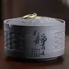 Cinzeiro de Areia Roxa WG6Q com Tampa Anti-Cinzas Médio Cerâmica Sala de Estar Escritório Extinção de Fumaça Acessórios Retro para Casa