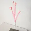 Arranjos de Bolas de Espuma de Tulipa Simulada para Montagem de Cenas, Flores de Casamento, Decoração de Casa Estilo Boêmio