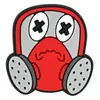 Diapositivas para zapatos de equipo de bomberos de dibujos animados, accesorios para zapatos, decoraciones de zapatos tipo zueco de goma blanda de PVC, zapatos de jardín para niños, hebillas de zapatos DIY, transfronterizo