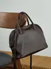Diseño de Nicho Retro Cuero de Vaca Moda Carcasa Bolso de Mano Versátil Estilo Nuevo Dinero Viejo Gran Capacidad Bolso de Hombro