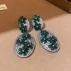 Modernos y Minimalistas Brazaletes para Oreja Retorcidos de Piedra Ojo de Tigre para Mujer, Pendientes Versátiles Vintage, Accesorios para Orejas de Otoño e Invierno con un Toque de Lujo Ligero y de Alta Gama