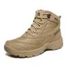 Fábrica de zapatos para hombre entrega de una pieza transfronteriza talla grande al aire libre salvaje campo de entrenamiento botas de entrenamiento botas de senderismo al aire libre Especial