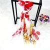 Bufanda Sol Arena Bufanda de Verano Bufanda de Seda de Hangzhou para Mujer Primavera Larga Combinable Bufanda Fina Gasa Negro Raya Pequeña