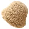 2024 novo chapéu de balde com textura de pelo para outono e inverno simples elegante moda alta qualidade rosto pequeno chapéu de pescador