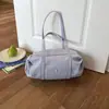 Estilo Coreano 2026 Nova Bolsa Feminina Leve Grande Capacidade Casual Esportes Viagem Fitness Bolsa de Mão Ombro Único Tote Bag