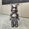 Internet famoso violento urso cofrinho sala de estar grande decoração de piso varanda sofá mesa lateral TV armário decoração decoração