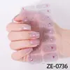 Zhengxiang pegatinas de uñas de dibujos animados nuevas transfronterizas lindas película de esmalte de uñas impermeables amor ins pegatinas de uñas pequeñas frescas