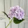 Filme Toque Flor Falsa 3D Hortênsia Simulação Única Cor Pintura a Óleo Flor Simulação High-End Arranjo de Casamento Arranjo de Flores Flor Artificial