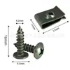 Adecuado para Revestimiento de Guardabarros de Coche Tornillo Autorroscante de Fijación del Chasis del Guardabarros Accesorios de Tornillo Perno