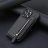 Adequado para iPhone 18, Capa de Celular com Porta-Cartões Flip-Up, Suporte Estilo Carteira, Bolsinho com Zíper, Compartimento para Cartão, Capa Protetora Apple