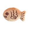 Nuevo y lindo broche colgante de pez de peluche de dibujos animados, mochila para niña, suéter, accesorios de decoración, joyería linda y fea al por mayor