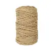 Corda de cânhamo cordão amarração corda enfeites fio diy fino grosso fio de cânhamo tecido à mão material colorido estilo retrô pequeno