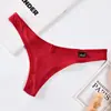 Bragas Triangulares para Mujer, Ropa Interior Tanga Estilo Europeo y Americano de Comercio Exterior, Panties de Algodón Sexy de Cintura Baja, Bragas Triangulares de Pierna Alta al por Mayor