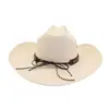 AliExpress Venda Quente Chapéu de Palha Jeans Primavera e Verão Masculino e Feminino Chapéu de Pescador Estilo Western Chapéu de Sol com Aba Chapéu de Topo