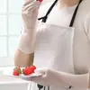 Guantes para Lavar Platos para Mujer, Guantes de Cocina de Goma para Lavar Verduras y Tareas del Hogar, Duraderos, Delgados, Ajustados, Guantes Impermeables para Lavar Ropa