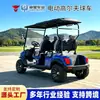 Carro de golf eléctrico para transporte de pasajeros en aeropuertos y parques de atracciones, vehículo de recepción turística en áreas escénicas, coche turístico de 4 plazas