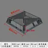 Soporte de maceta de plástico con forma de flor S Engrosado Elevado Ventilación Transpirable Soporte Bandeja Cuadrada Base para Maceta de Orquídea Alfombrilla para Maceta