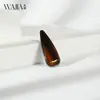 Grampo de Cabelo Acetato Elegante Simples Wjia Feminino de Alta Qualidade Formato Gota d'Água Sem Costura Para Franja Lateral Acessórios de Cabelo