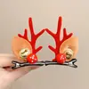 Accesorios para el Cabello de Navidad Pinzas para el Cabello de Reno Lindos para Niños y Adultos Pasadores de Papá Noel Diademas Adornos Pinzas Pequeñas Tocados