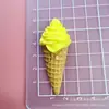 Accesorios de Resina para Helado de Comida y Juego de Simulación Media Hechos a Mano DIY Funda para Teléfono Móvil Pasador Pegatina para Refrigerador Llavero Coche