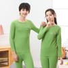 Traje de Ropa para el Hogar AB Noodles para Adolescentes Ropa para Niños Grandes Ropa Interior Térmica Sin Costuras de Vellón Camiseta Base sin Huesos Ropa para Niños Medianos y Grandes
