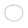 Pulsera Emanco de Acero de Titanio Dorado para Mujer, Nueva Pulsera Simple de Cadena de Caja de Acero Inoxidable Transfronteriza, Joyería Europea y Americana al Por Mayor