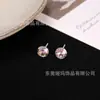 Brincos de Bio-Cerâmica com Cristais Swarovski, Piercings de Cartilagem, Piercings para Cicatrização de Furos na Orelha, Brincos Coloridos Ultra Brilhantes tipo Diamante Hipoalergênicos