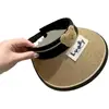 Chapéus Infantis, Chapéus de Verão para Bebês com Proteção Solar para Meninos e Meninas, Chapéus de Palha com Aba Larga e Topo Vazado, Chapéus de Sol Anti-UV para Exterior