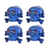 Tornillos Modificados M6 para Marco de Matrícula de Coche Agujero para Tornillo de Soporte de Matrícula Diámetro Calavera Sombrero de Halloween
