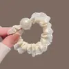 Novo Scrunchie de Rede Retrô Francês Primavera/Verão 2026 para Mulheres, Rabo de Cavalo Baixo, Não Danifica, Elástico de Cabelo de Alta Qualidade