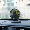 Ventilador USB Ventilador Eléctrico para Coche Ventilador de Piso Ventilador Grande para Coche Hogar Doble Uso 12V 24V Sedán Camión Ventilador Universal para Coche