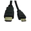 Cabo Mini HDMI para HDMI Padrão Grande para Pequeno 1m 1,5m Conexão de Cabo HD