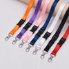 1.5 Hilo de Coser Hebilla de Seguridad Gancho Transferencia de Calor Color Poliéster Lanyard de Exhibición Serigrafía Logo Tarjeta de Trabajo