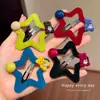 Pasador de Estrella Color Dopamina, Pasador de Oso, Pinza Lateral, Nuevo Pinza Lateral Linda para Flequillo de Otoño e Invierno