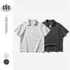 TIMACHINE simple moderna retro CAMISA POLO camiseta de hombre con un diseño elegante, corte holgado, cuello camisero de verano, manga corta TX153
