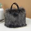 Bolsas de Felpa para Otoño e Invierno de Comercio Exterior, Bolsos de Mano, Bolsos de Hombro de Moda de Gama Alta, Bolsos de Piel Sintética
