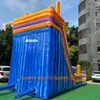 Escorregador Inflável Interativo para Pais e Filhos, Equipamento de Brincar Interno e Externo, Leve e Dobrável, Fácil e Rápido de Montar