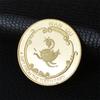 Moneda de Oro de Dibujos Animados Hada de los Dientes Medalla Conmemorativa Chapada en Oro Moneda Conmemorativa para Cumplir Deseos Infantiles Colección de Monedas Extranjeras Pequeño Regalo