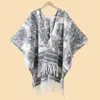 Novo Estilo Feminino Versátil Cor Sólida Espessado Franja Quente Grande Xale Outono e Inverno High-End Espesso Jacquard Manto