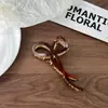 Pinza Grande Hueca de Mariposa Pinza de Moda Personalizada Pinza de Tiburón de Vinagre Femenina Elegante Pinza para el Cabello Accesorios para el Cabello
